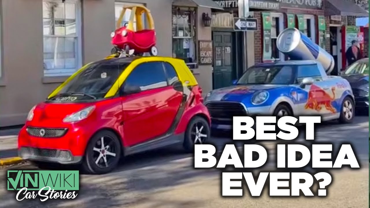 How much fun is a $700 SMART car?!