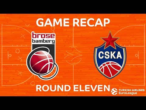 Highlights: Brose Bamberg - CSKA Moscow