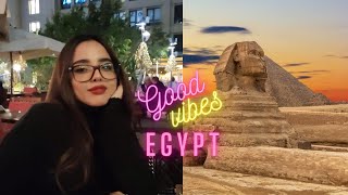 رحلتي علي طيران الإمارات للقاهرة VLOG My flight to Cairo