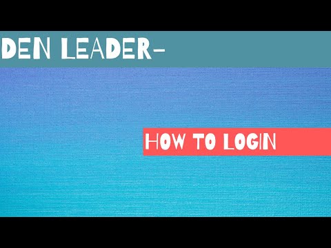 Den Leader - Login