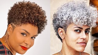 35 Elegant Hairstyles Perfect for Black Women Over 50 | Best Short Haircuts for Round Faces