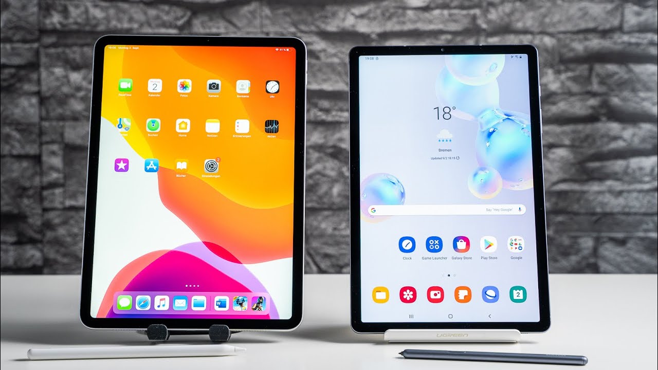 Samsung Galaxy Tab S6 Vs Apple Ipad Pro Comparison