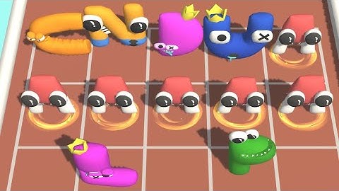 Merge Alphabet Lore - All Levels Gameplay Android, iOS