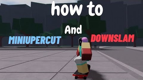 How To Mini UpperCut And DownSlam | The Strongest Battlegrounds