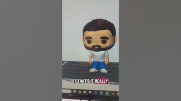 Turning Myself into a Pop Figure #3dprinting #funkopop