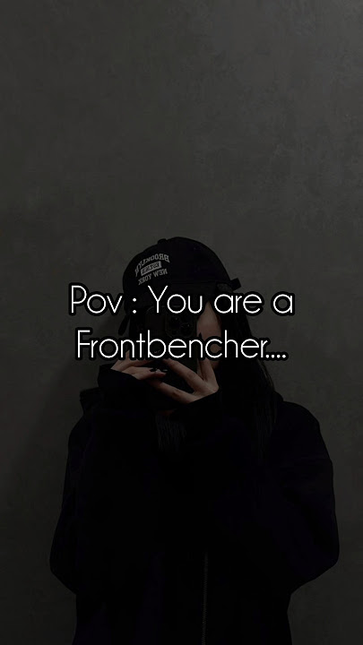 Pov: you are a frontbencher....😎 #wonie #aesthetic #youtubeshorts #shorts #trending