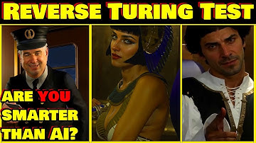 Could YOU fool a room of AIs? 🤔 ChatGPT NPCs aka Reverse Turing Test Experiment with AIs