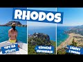 RHODOS / Řecko - tipy na výlety, když nechcete strávit dovolenou na lehátku u pláže🏖️🐳