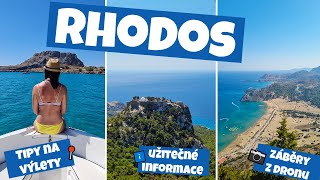 RHODOS / Řecko - tipy na výlety, když nechcete strávit dovolenou na lehátku u pláže🏖️🐳