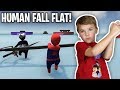 Spiderman vs venom fighting in ice arena  human fall flat