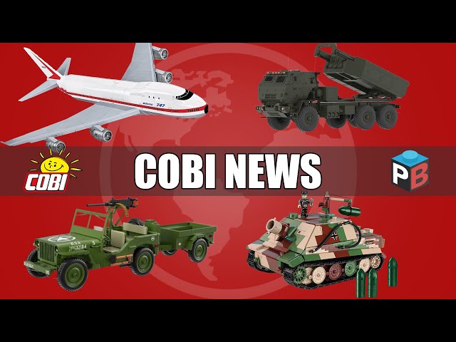 HIMARS, Akagi, Sturmtiger, Jeep Willys, New tanks - COBI News by PBricks Part 8 -  #cobi #bricks class=