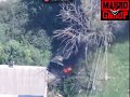 TOS-1 and Supply Truck Destroyed in Zaporizhzhia (Russia's Zaporizhzhia Offensive)