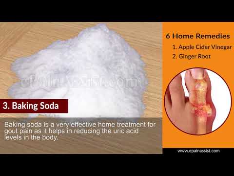 6 Simple Home Remedies For Gout: Ways To Reduce Uric Acid Levels Naturally