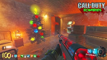 CHRISTMAS "NACHT DER UNTOTEN" EASTER EGG REMAKE! - BLACK OPS 3 ZOMBIES CUSTOM ZOMBIES GAMEPLAY!