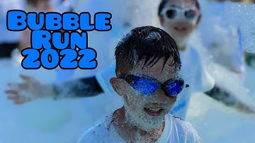 Hours of fun at Bubble Run 5K in Irvine Orange County 2022