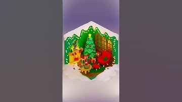Christmas #3d #blender #3dart #blendertutorial #isometric #christmas