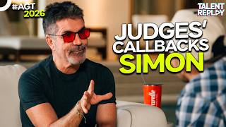 AGT 2026: Judges' Callbacks | Simon Cowell - ALL PERFORMANCES [4K]
