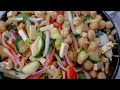 Ensalada de garbanzos