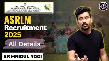 ASRLM Recruitment 2025 🔥🤞 || Syllabus & all details 😊