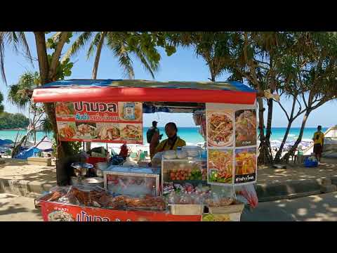 เดินเที่ยวหาดกะตะ #Walking#Kata#Beach#Phuket#4K P.3