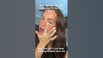 Create adorable faux freckles with water-resistant shade!