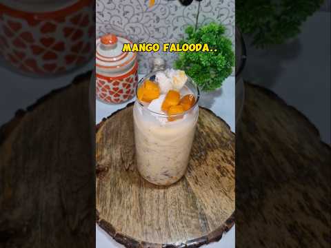 MOM'S CHOICE MANGO FALOODA | how to make mango falooda #food #mango #falooda #mangofalooda #cooking