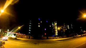 RGB window matrix light show - Breaker Game