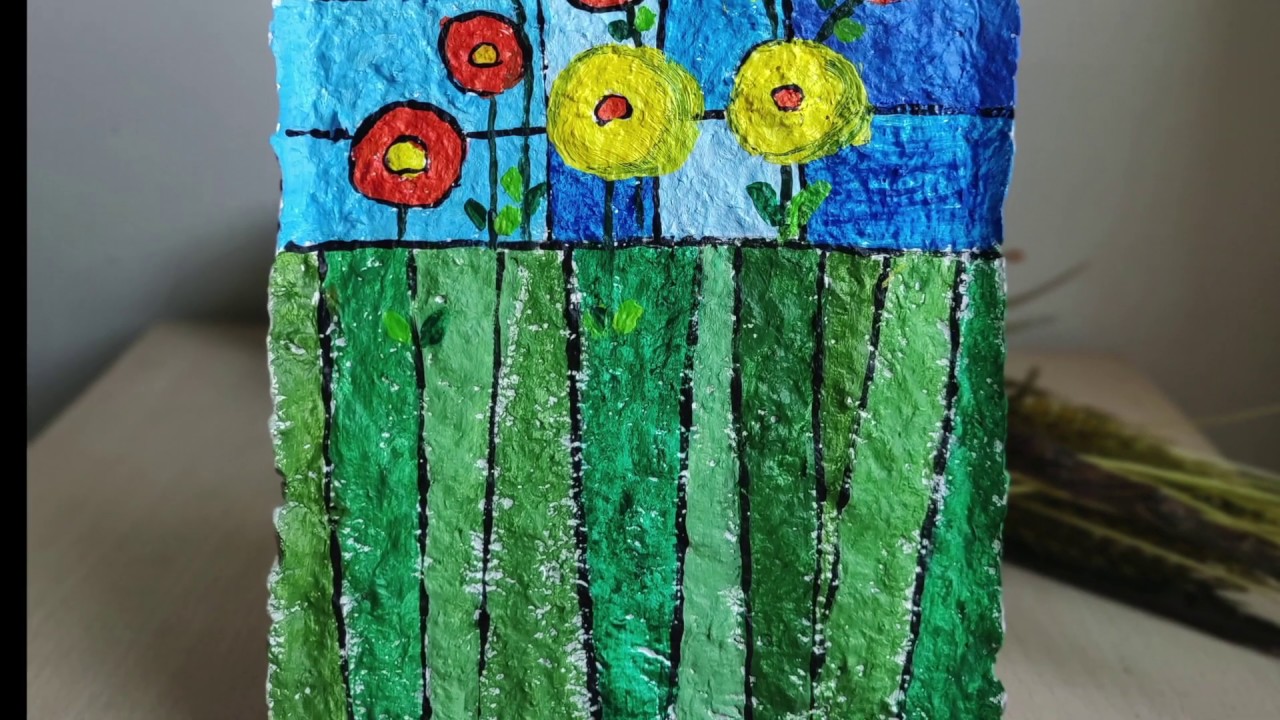 Paper Mache Canvas YouTube