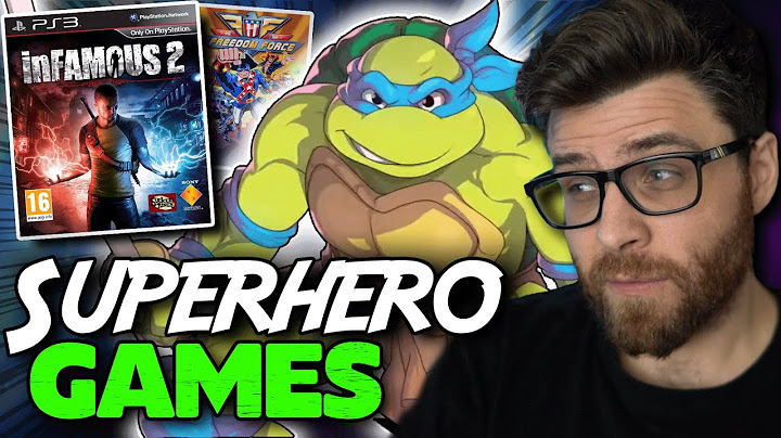 Superhero Video Games that AREN'T Marvel and DC