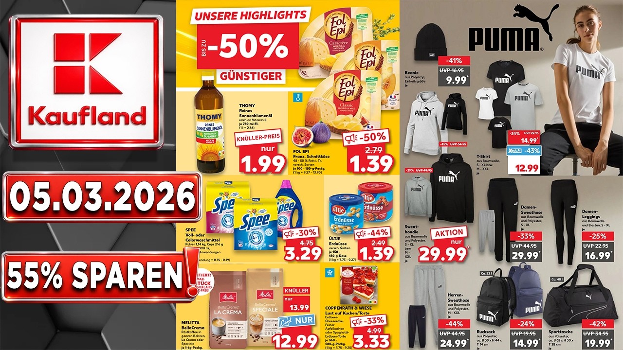 KAUFLAND Werbung Prospekt | Gültig von 05.03.2026