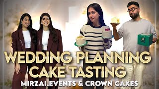 Download Lagu Cake Testing Our Wedding Cake \u0026 Meeting Our Planners | چشیدن کیک عروسی ما |Crown Cakes|Mirzai.Events MP3
