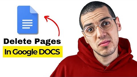 How to Delete a Page in Google Docs (2025) - Quick Fix!