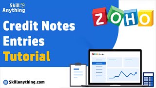 Creating Credit Notes in Zoho Books - Learn about Zoho Book