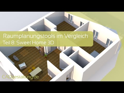 3D Raumplanungstools im Vergleich: Teil 8: Sweet Home 3D