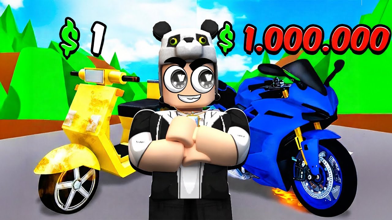 1 Dolar vs 1 Milyon Dolarlık Motor Yarış Medeniyeti! - Roblox Brookhaven