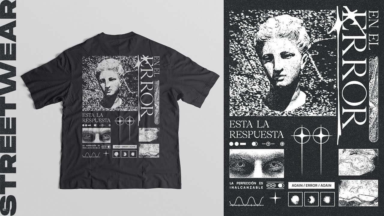 Cómo Hacer tu PROPIO DISEÑO para tu MARCA DE ROPA | TUTORIAL ...