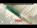 Jinhao 82 Mini Fountain Pen Flat Cap Acrylic Smooth Writing... — Top Pick 2026 | Unbeatable Price!