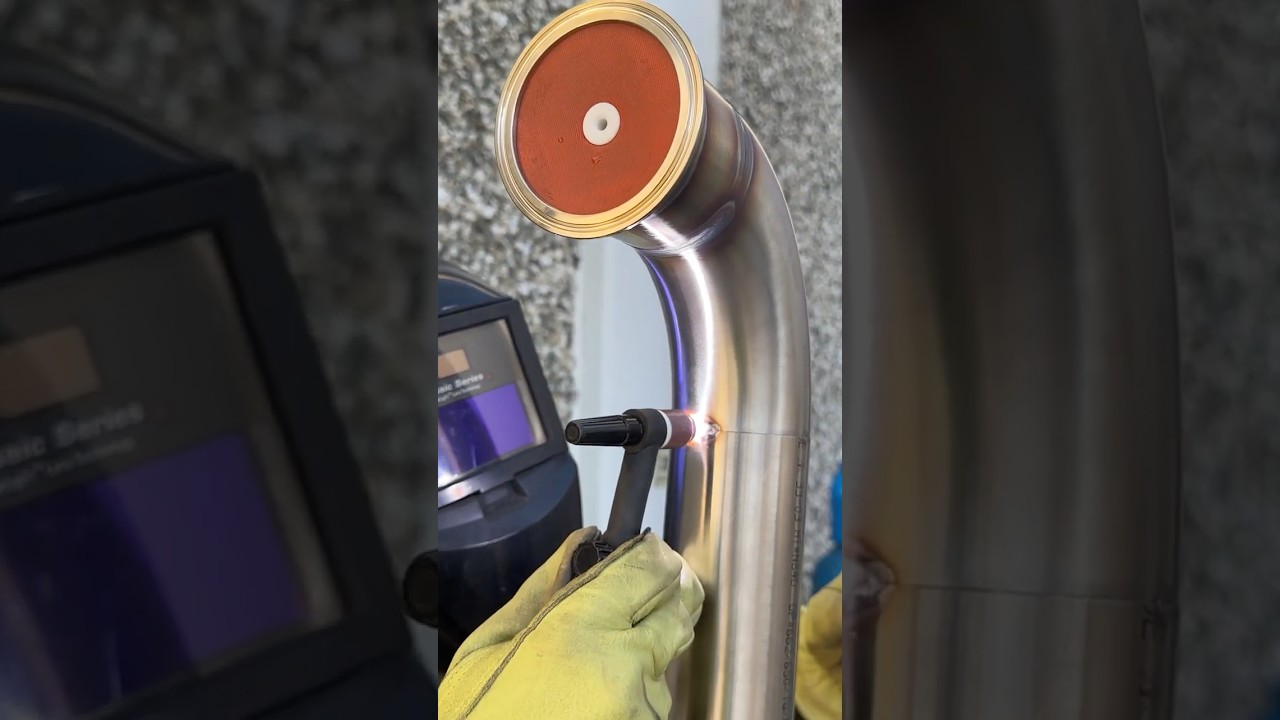 Vertical Pipe,  Sanitary Welding 
