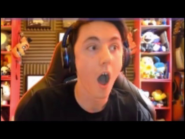 Dawko Reacts To FNAF UCN Fredbear Jumpscare (New Version) class=