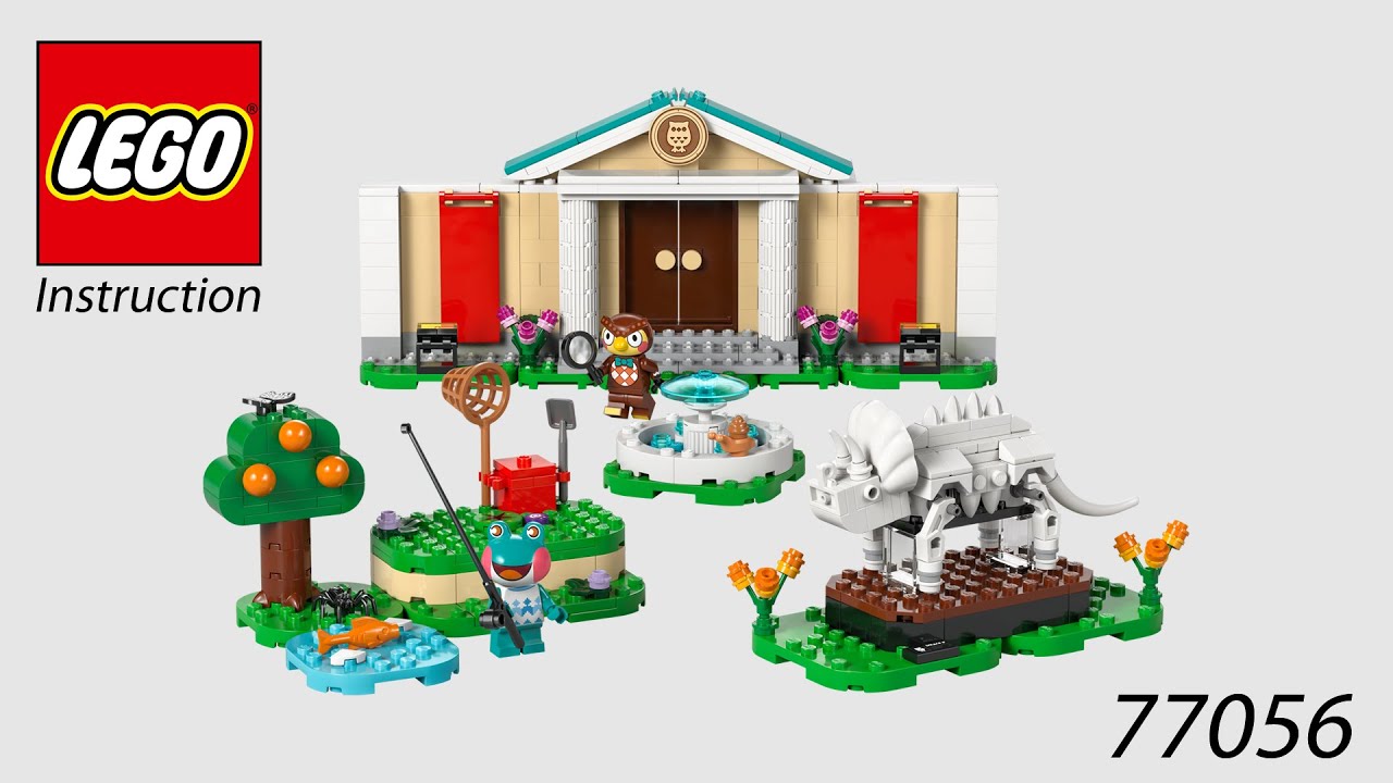 LEGO Instruction - Animal Crossing - 77056 - Blathers's Museum Collection