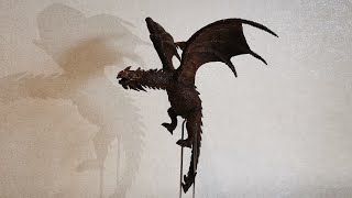дракон из дерева своими руками | dragon made of wood