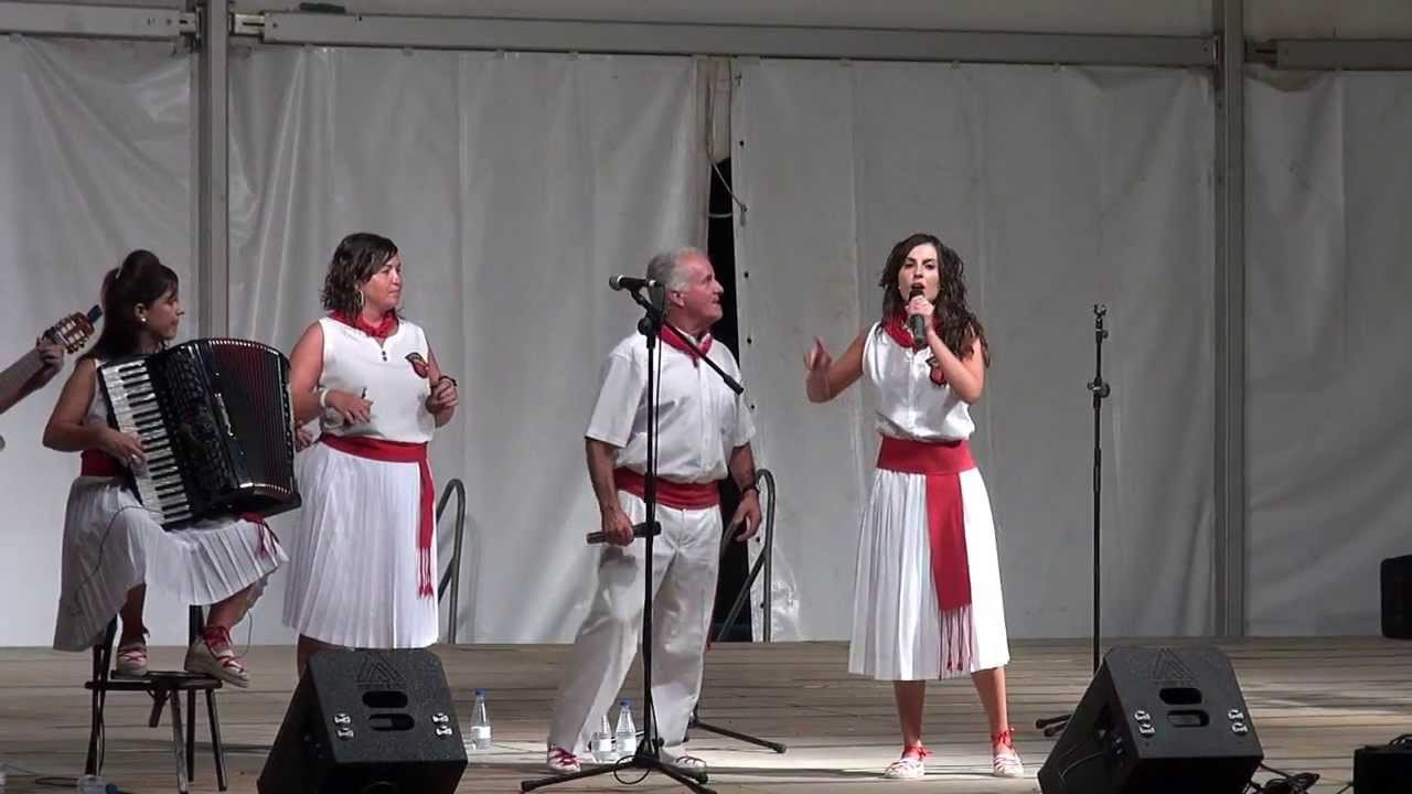 JOTAS DE PICADILLO GRUPO LA RIBERA CANTA TUDELA NAVARRA) 26- 07- 2013