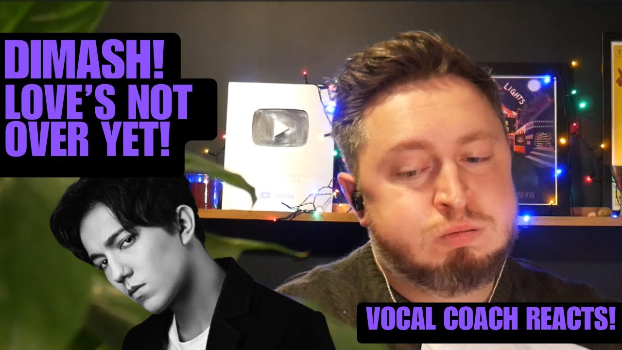 Vocal Coach CRIES?! Dimash Kudaibergen! Love's Not Over Yet MV Reaction!