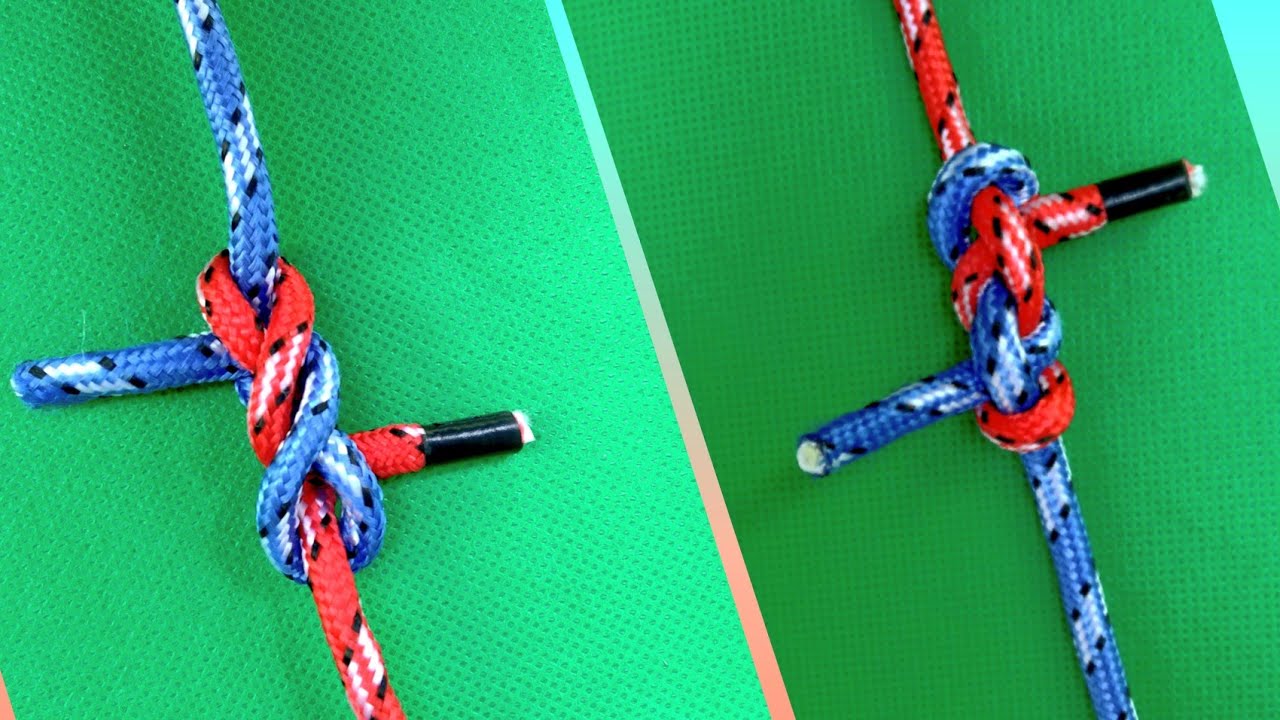 Technical of connecting two rope. Learn step by step. YouTube