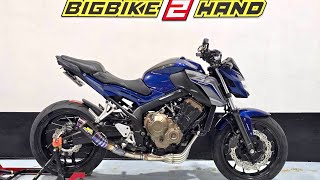 Honda Cb650f 2017 Exhaust Sound Jp Titanium Slip On