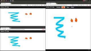 HTML5 Editor / Canvas Drawing with WebSocket