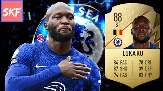 Fifa 22 88 Romelu Lukaku Player Review