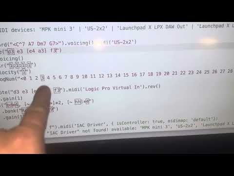 MIDI and Coding Music - I’m in love with Strudel REL