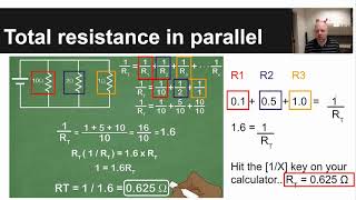 Calculating total resistance in circuits