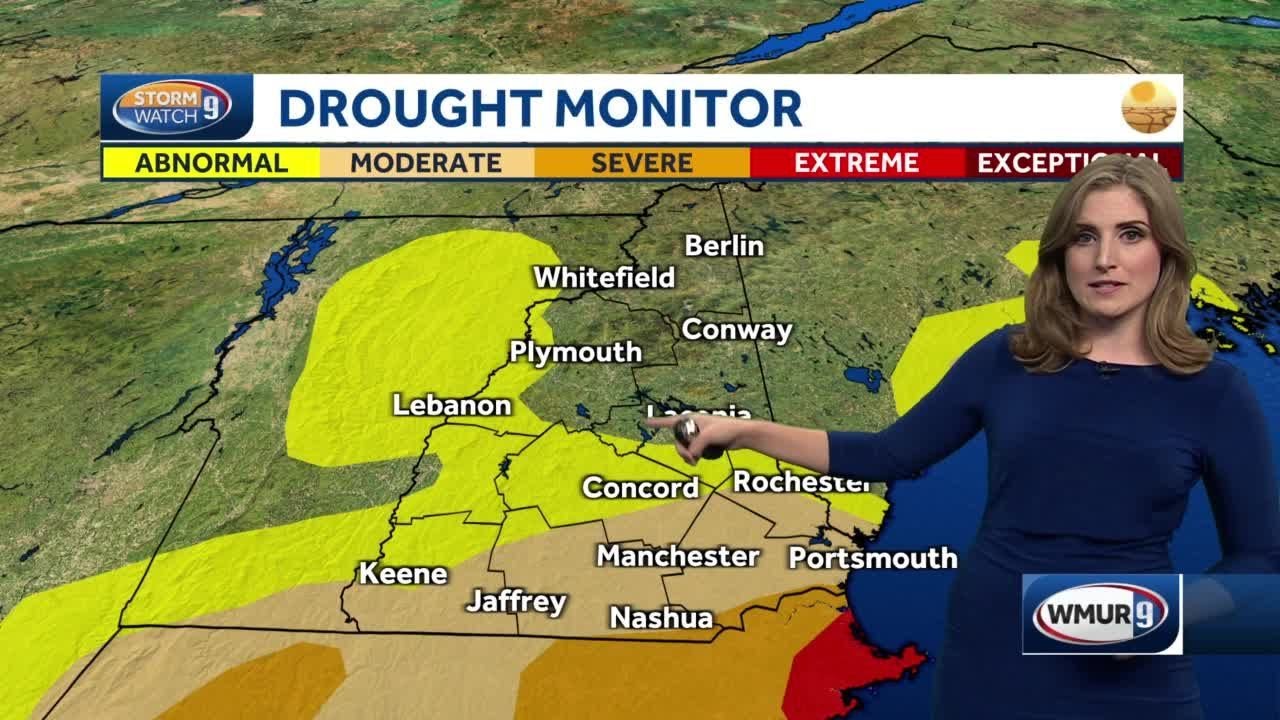 Drought monitor shows significant improvement in New Hampshire
